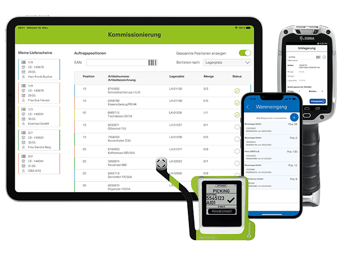 Individuelle Prozess-Apps für Lager & Intralogistik